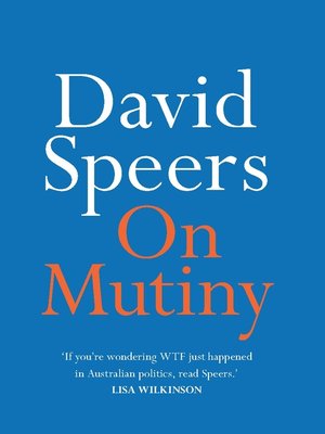 cover image of On Mutiny
